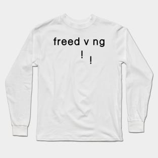 Freediving Long Sleeve T-Shirt